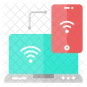 Connection Handphone Internet Icon