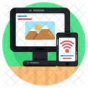 Smart Devices Internet Of Things Iot Icon