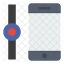 Smart Devices Smart Watch Smartphone Icon