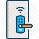M Door Smart Door Smart Door Lock Icon