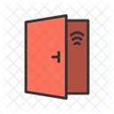 Smart Door Electric Door Access Icon