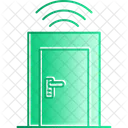 Smart Door Anti Theft Security Icon