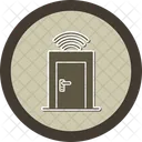 Smart Door Anti Theft Security Icon