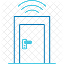 Smart Door  Icon