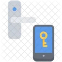 Smart Door Lock Smart Door Knob Door Icon