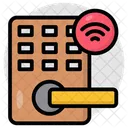 Smart Door Lock Door Access Door Knob Icon