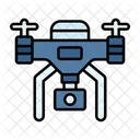 Drone Camera Internet Icon