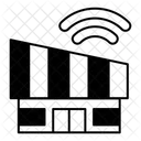 Intelligentes Einkaufszentrum  Symbol