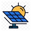 Smart Energy Solar Panel Sun 아이콘