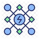 Smart energy grid  Icon