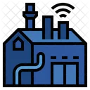 Smart Factory Internet Of Things Iot Icon