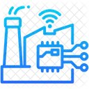 Smart Factory Factory Industry Icon