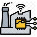 Smart Factory Factory Industry Icon