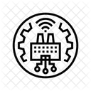 Smart Factory  Icon