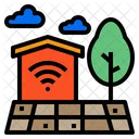Farm Wifi Smart Farm Icon