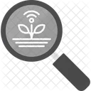 Smart Farm Sprinkler Watering Icon