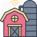 Smart Farm Farmhouse Harvest Icon