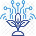 Smart Farm Smart Plant Icon