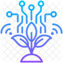 Smart Farm Smart Plant Icon