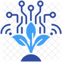 Smart Farm Smart Plant Icon