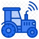 Smart Farm Garden Iot Internet Thing Tractor Internet Things Icon