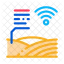 Smart Farm Internet Icon