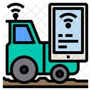 Tractor Smart Phone Wifi Icon