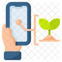 Smart Farming Smartphone Mobile Icon