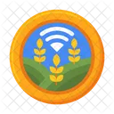 Smart Farming Agriculture Technology Icon