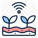 Smart Farming Automation Icon