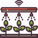 Smart Farming Agricultural Watering Icon