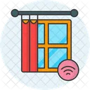 Smart Window Glas Internet Symbol