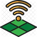 Crop Iot Field Icon