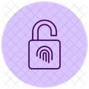 Smart Fingerprint Lock Icon