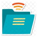 Smart Folder Folder Wireless Wifi Icon