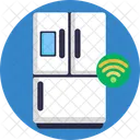 Smart Home Smart Fridge Refridgerator Icon