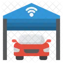 Smart Garage Car Wifi Icon