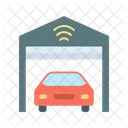 Smart Garage Car Transport Icon