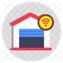 Smart Garage Automatic Garage Wireless Garage Icon