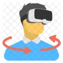 Virtual Glasses Goggles Icon