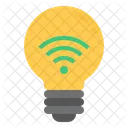 Intelligente Glühbirne  Symbol