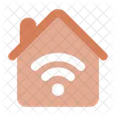 Smart Zuhause Haus Symbol