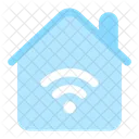 Smart Zuhause Haus Symbol