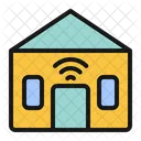 Smart House Kamera Laptop Symbol