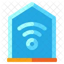 Smart Haus Smart Home WLAN Symbol