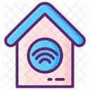 Smart Haus Smart Home WLAN Symbol