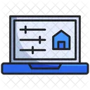 Smart-Haus-Plan  Symbol