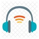 Headphone Wireless Headset Iot Wifi Internet Things Icon