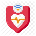 Smart Healthcare Connection Smart Home Icon