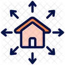 Smart Home Smart House Share Icon